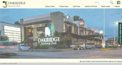 Desktop Screenshot of oakridge.com.ph