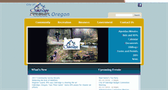 Desktop Screenshot of ci.oakridge.or.us